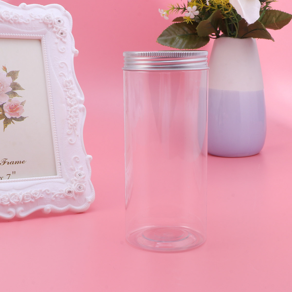 Food Storage Jars & Containers - 6Pcs Transparent Food Storage Cans Plastic