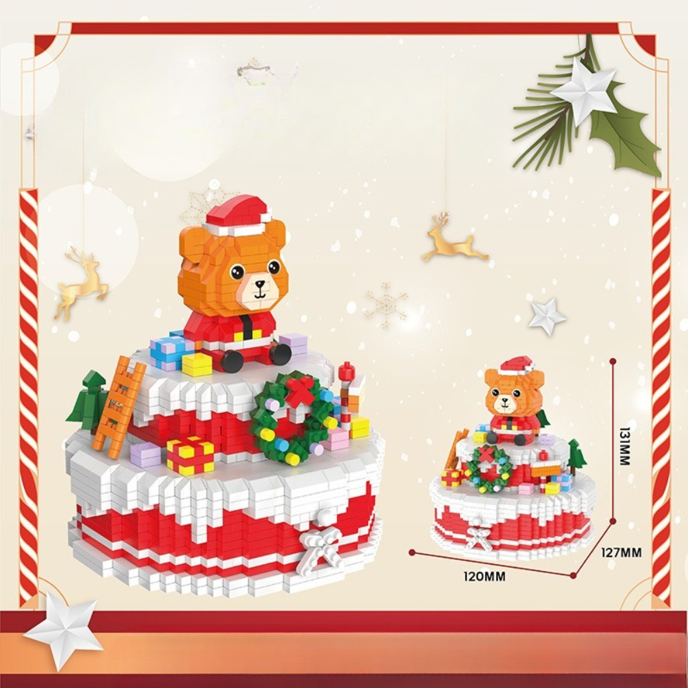 Food Storage Building - MOC Christmas Bear Cake Storage Box