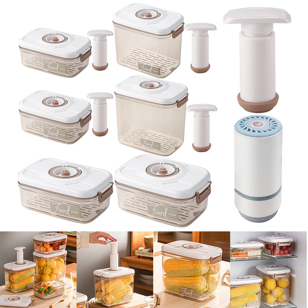 Food Storage Containers Plastic Box - Vacuum Food Storage Box Vacuum Food