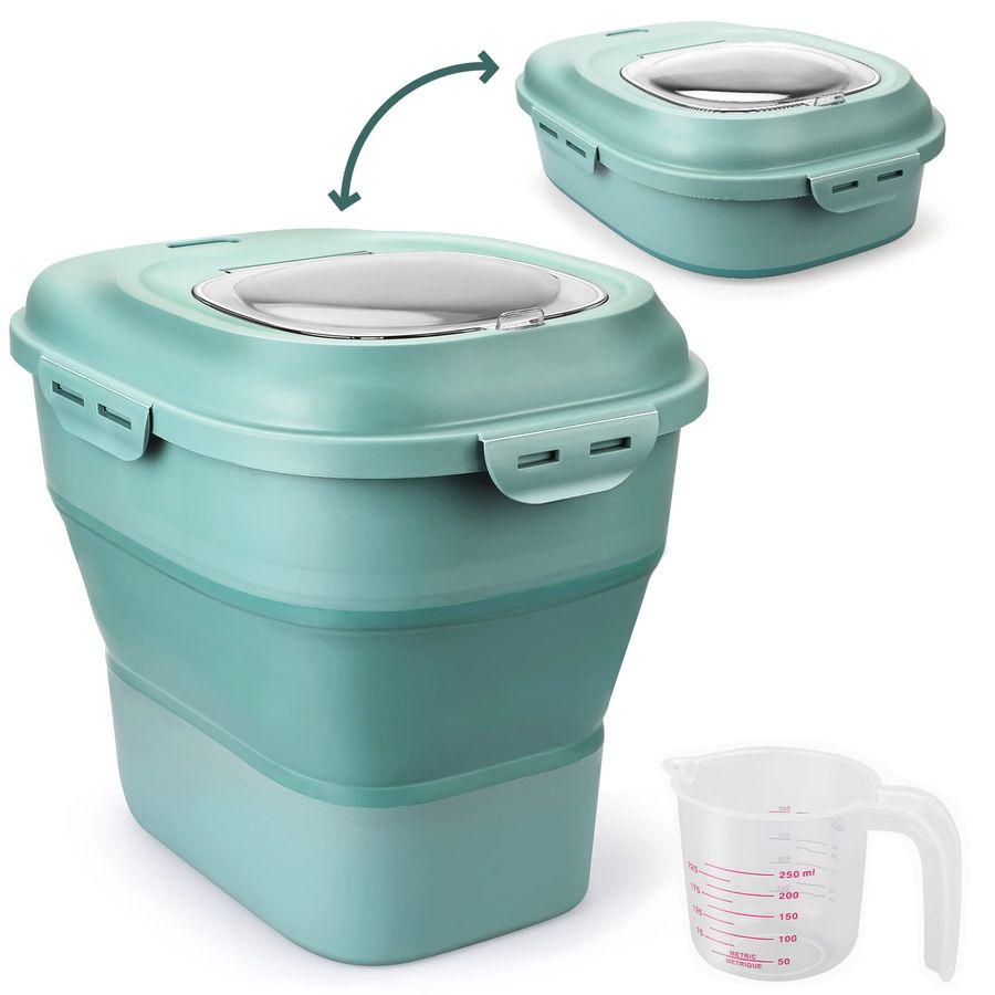 Food Storage No Pantry - Rice Storage Containers, 20 to 50Lbs