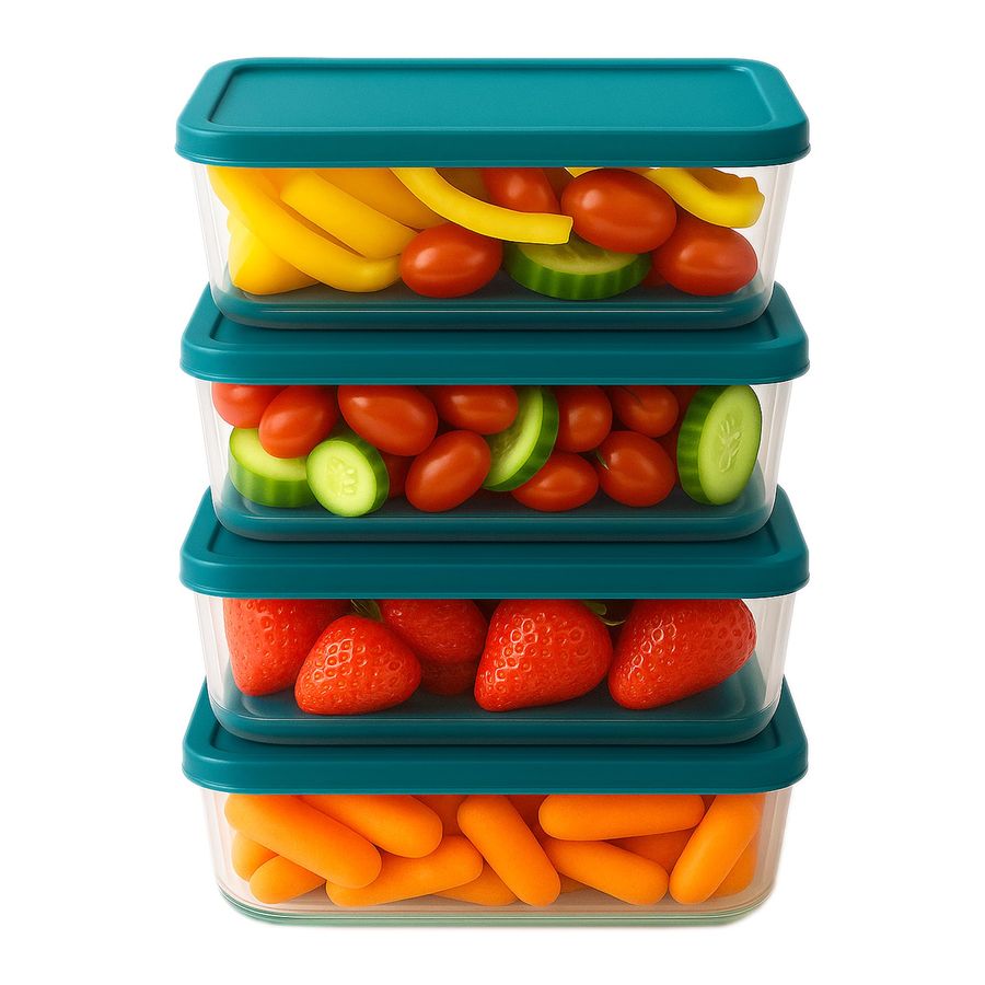 Food Storage Prep Containers - Food Storage containers Bowls with BPA