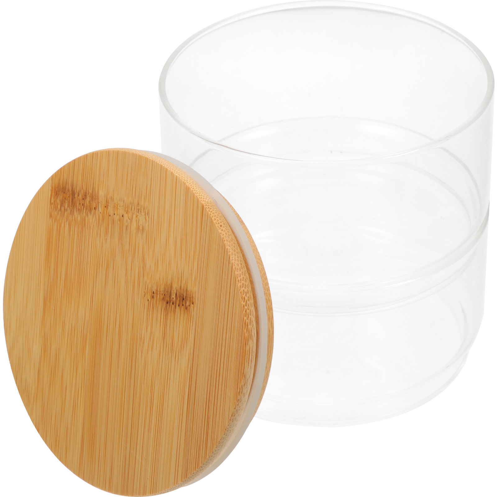 Food Storage Jars & Containers - 1Set Clear Glass Sealing Jars for