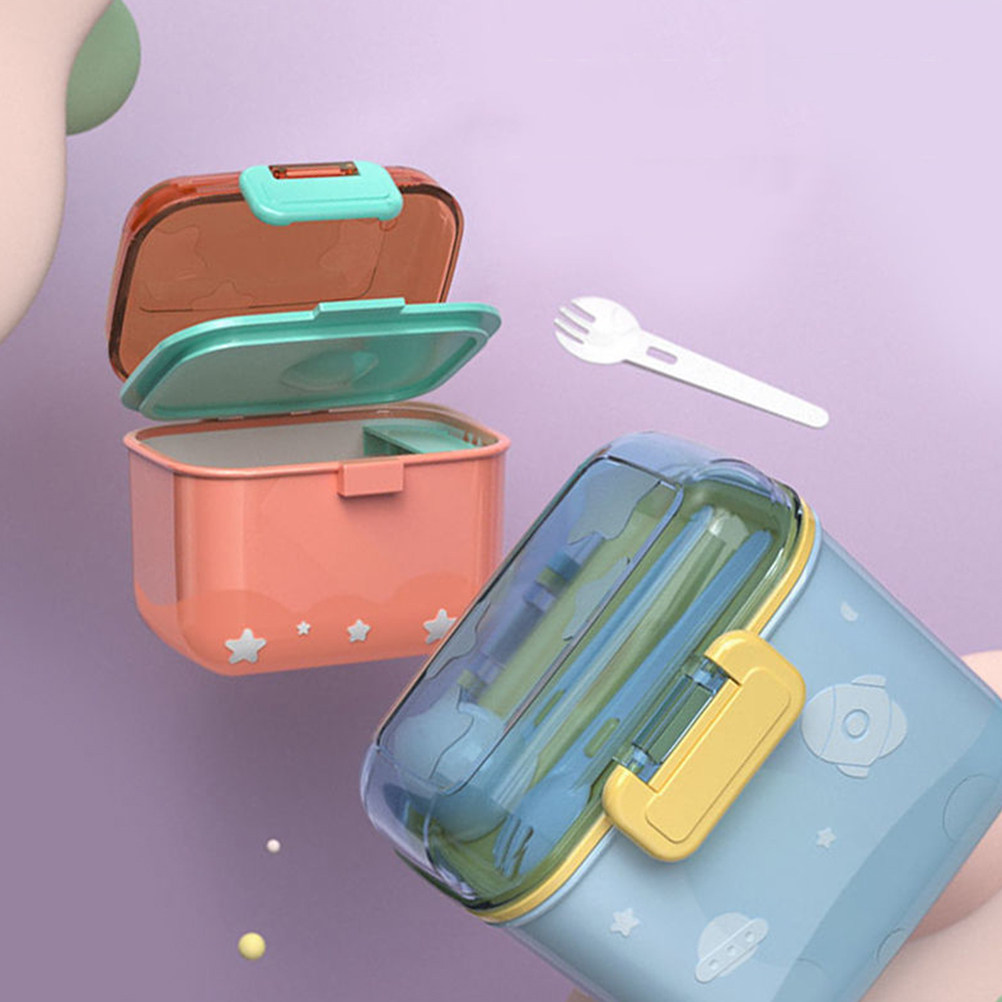 Food Storage For Baby - 1Set Travel Milk Powder Container 360Ml