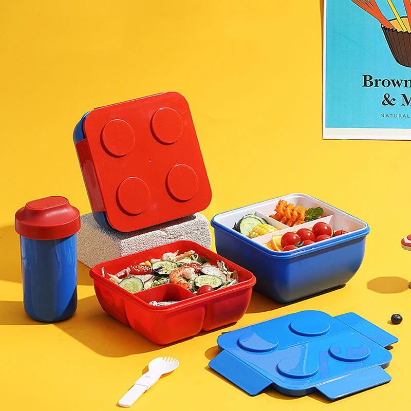 Food Storage Building - Portable Sealed Lunch Box Color Building