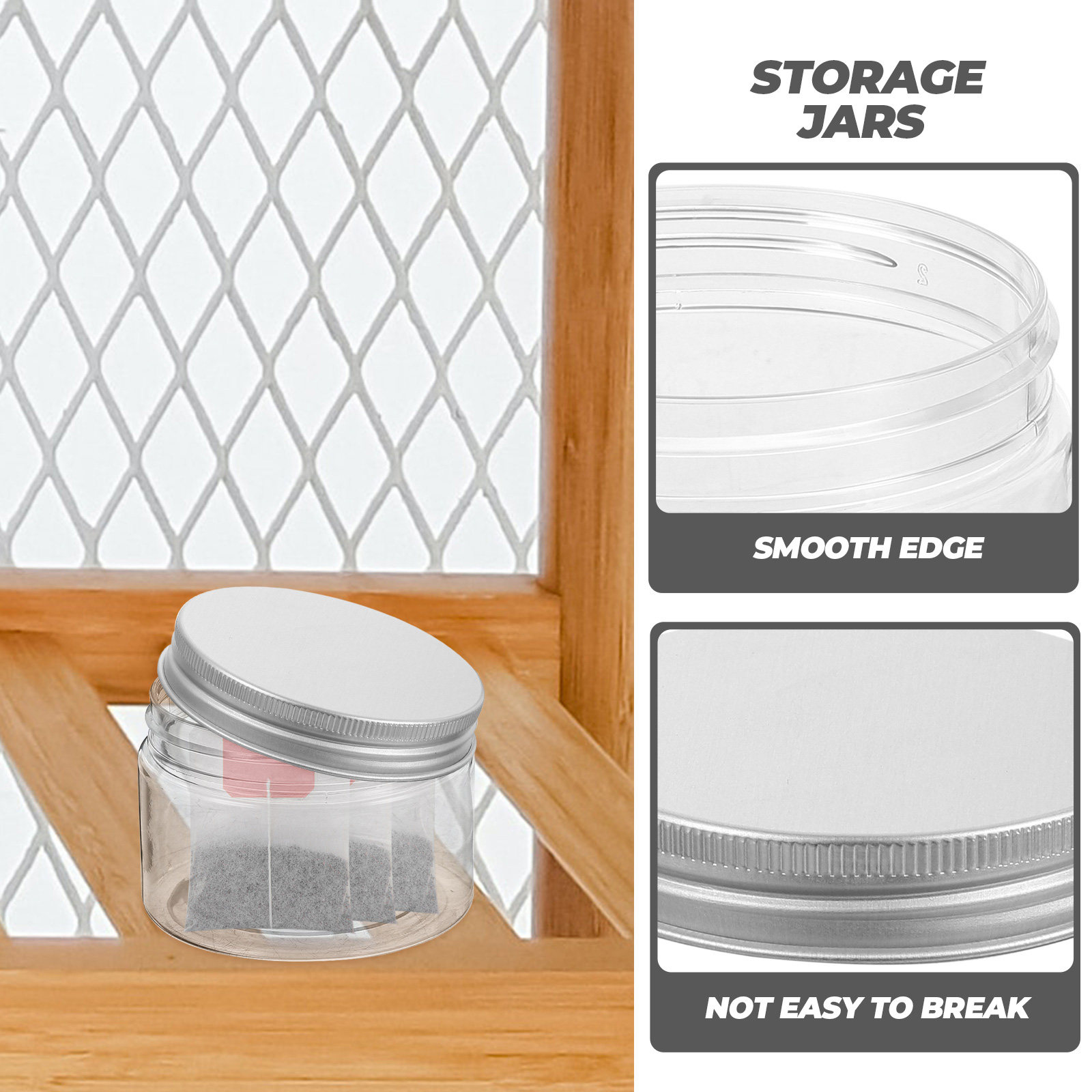 10Pcs Food Storage Jars Airtig – обзор и цена Food Storage Jars & Containers