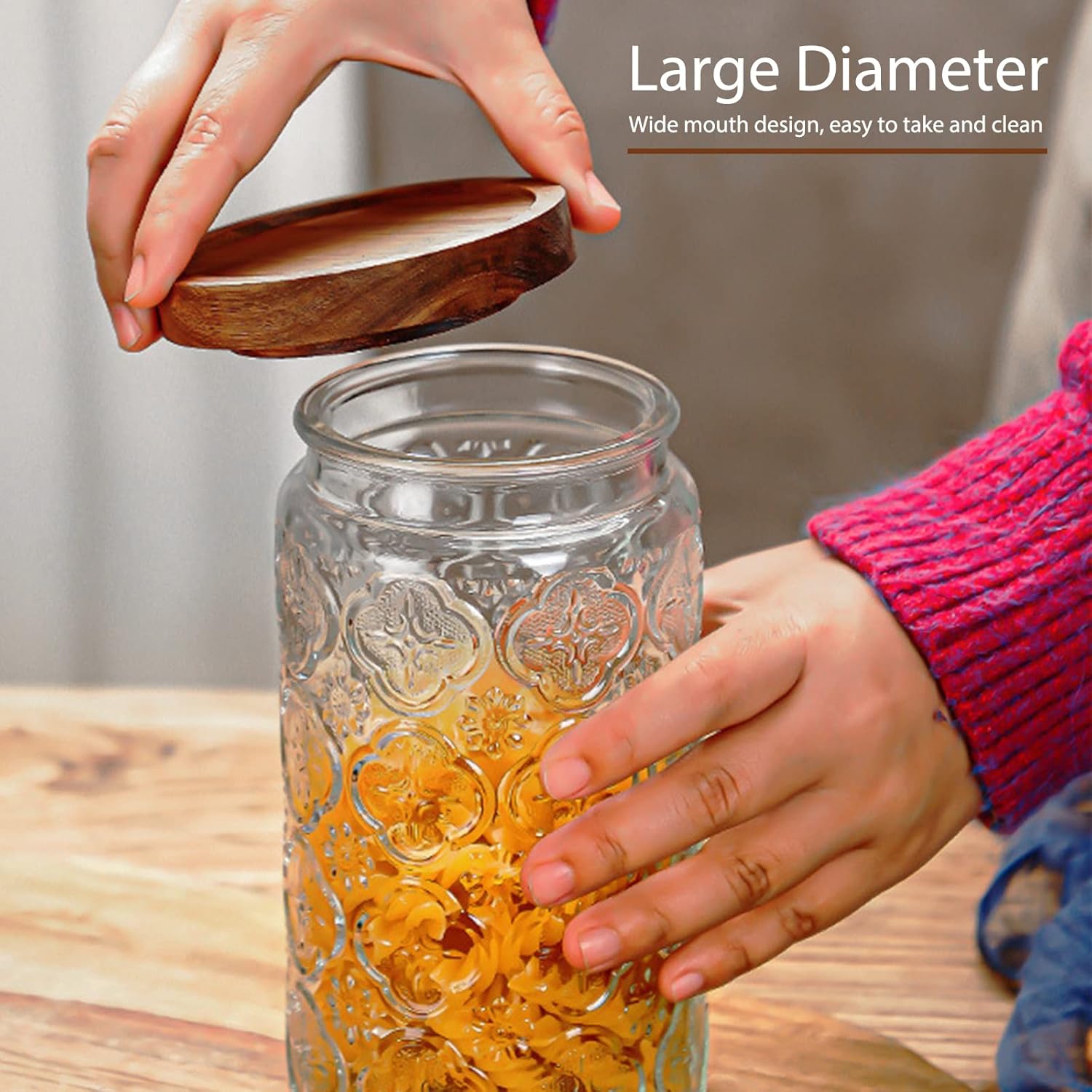 35oz/1000ml Glass Storage Jars – обзор и цена Food Storage Jars & Containers