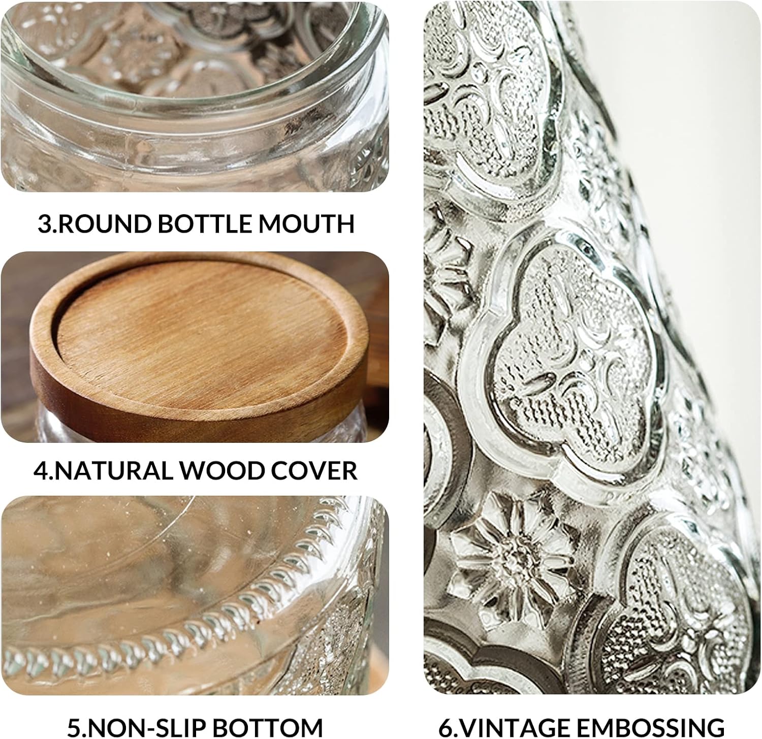 35oz/1000ml Glass Storage Jars – обзор и цена Food Storage Jars & Containers