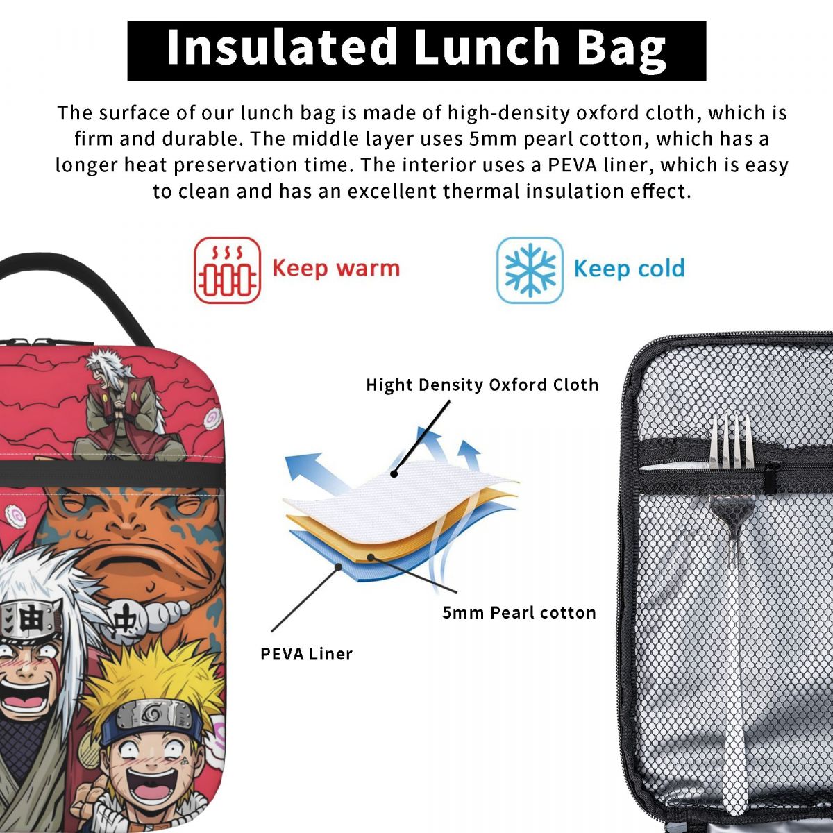 Custom Jiraiya & N-Narutoes Re – обзор и цена Food Storage Bag Organizer