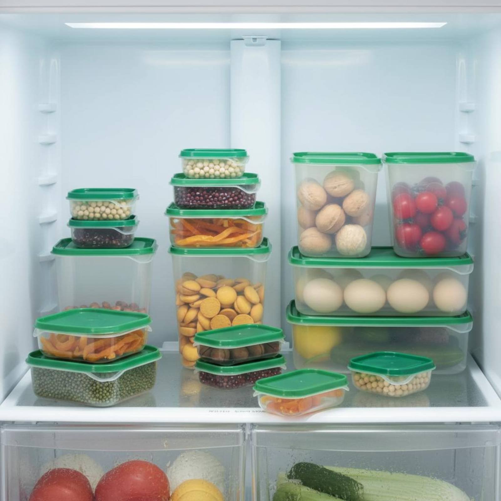 17 Pieces Fridge Storage Box S – обзор и цена Food Storage Containers Plastic Box
