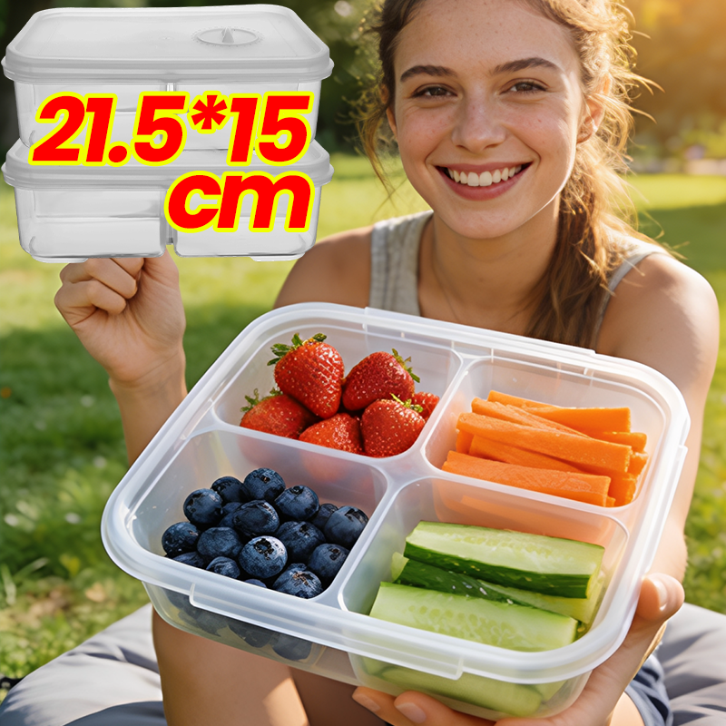 Meal Prep Container with Divid – обзор и цена Food Storage No Pantry