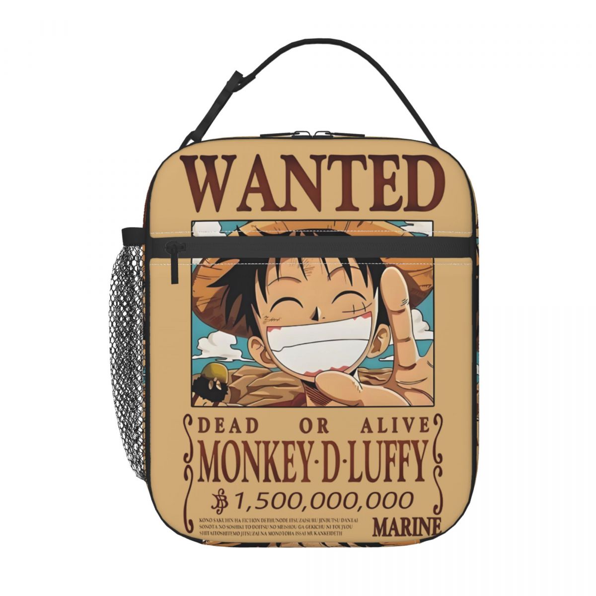 Custom Cartoon L-Luffy Wanted  – обзор и цена Food Storage Bag Organizer