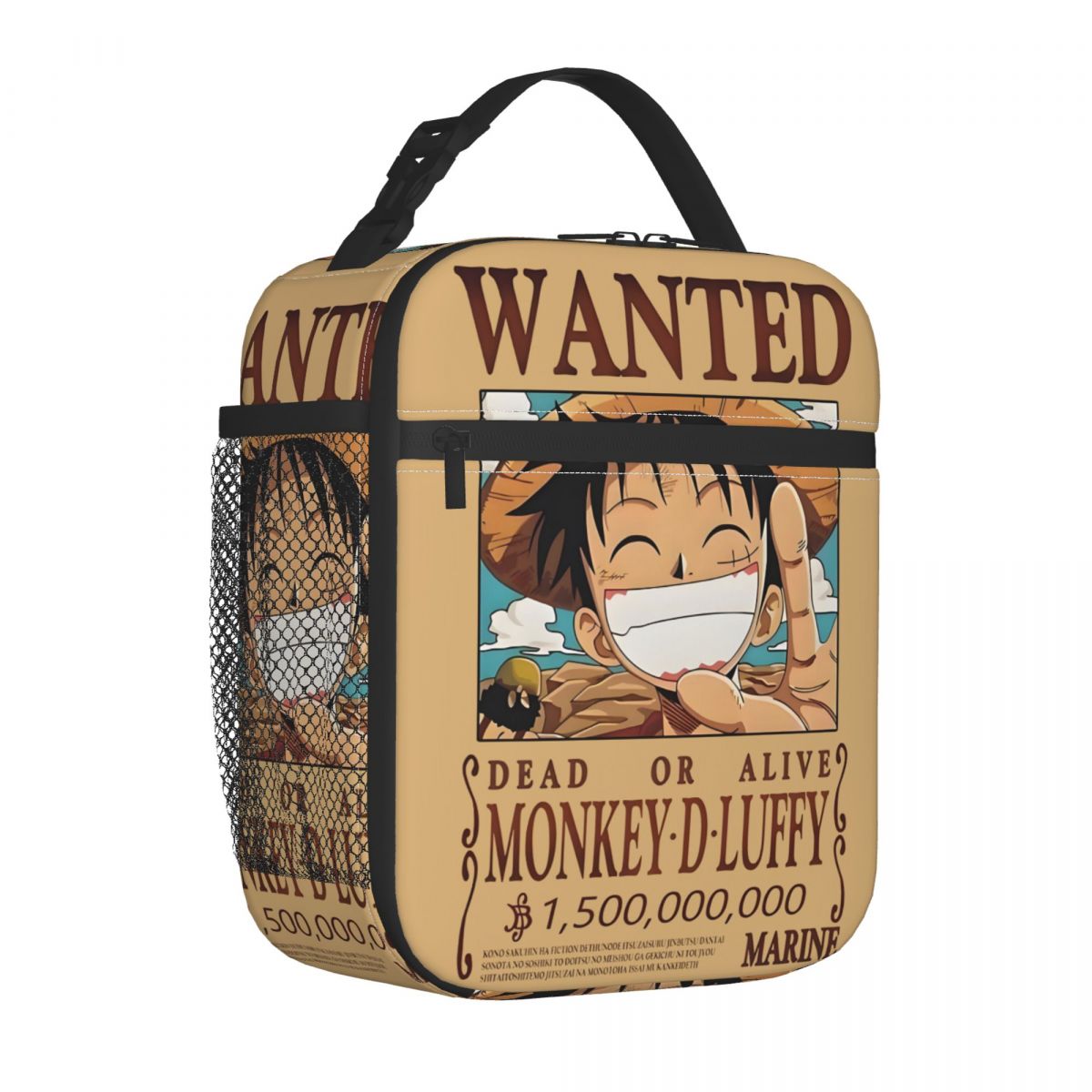 Custom Cartoon L-Luffy Wanted  – обзор и цена Food Storage Bag Organizer