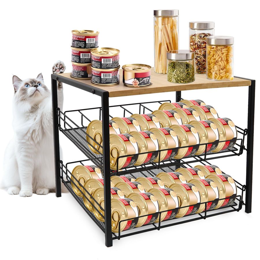 amp Iron Cat Food Organizer fo – обзор и цена Food Storage No Pantry