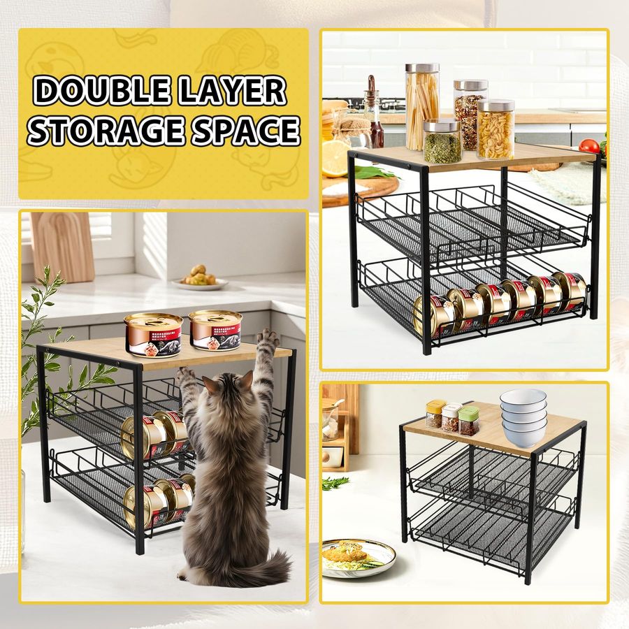 amp Iron Cat Food Organizer fo – обзор и цена Food Storage No Pantry