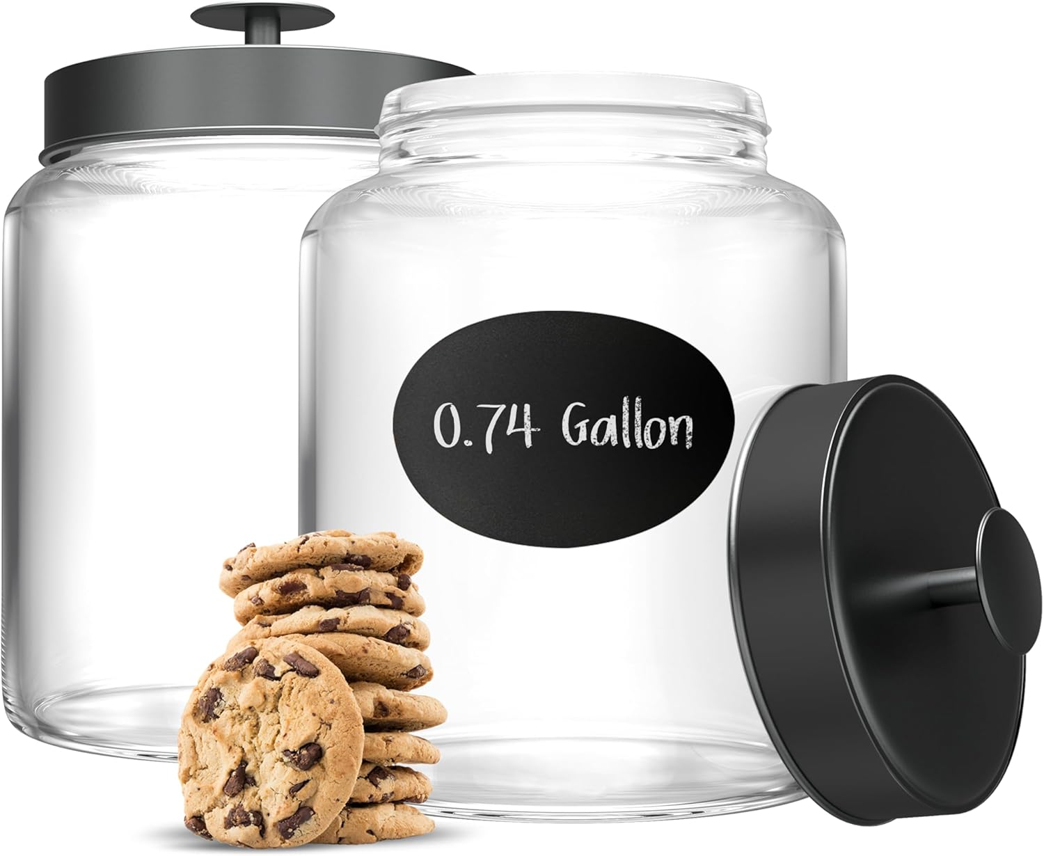 Glass Kitchen Canister Set, Fo – обзор и цена Food Storage Jars & Containers