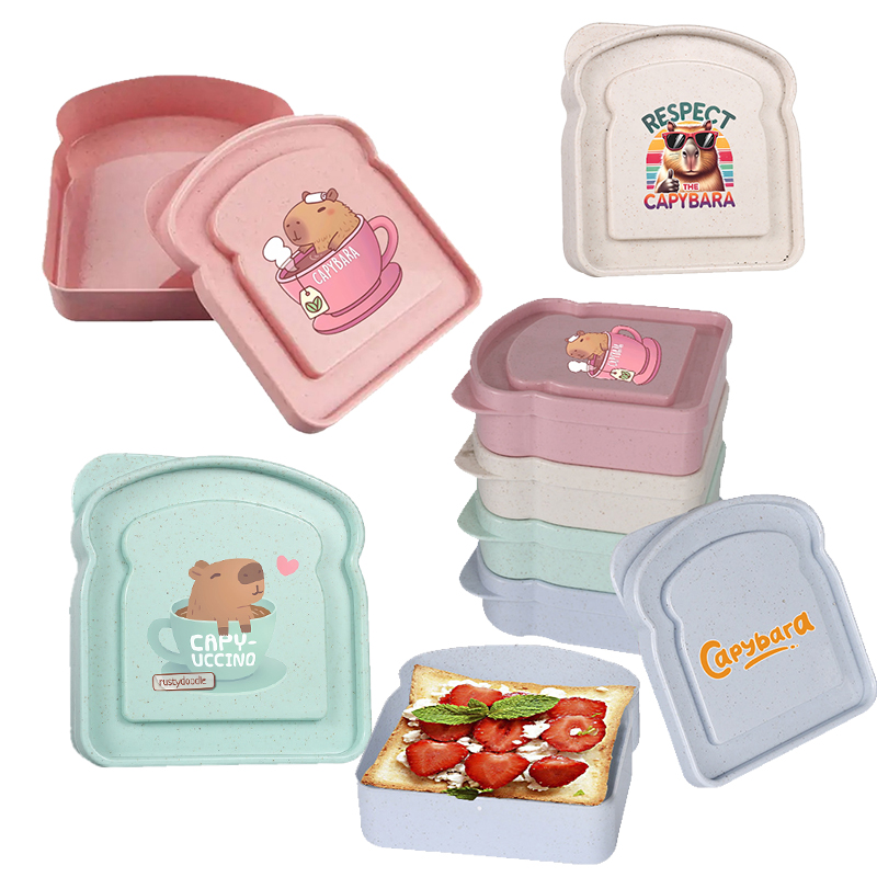 Capybara Sandwich Food Storage – обзор и цена Food Storage Containers Plastic Box