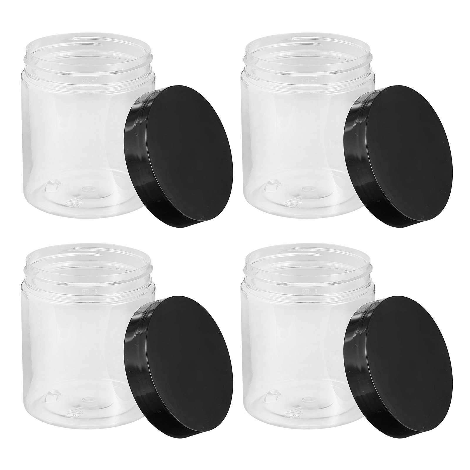 12Pcs Clear Plastic Storage Ja – обзор и цена Food Storage Jars & Containers