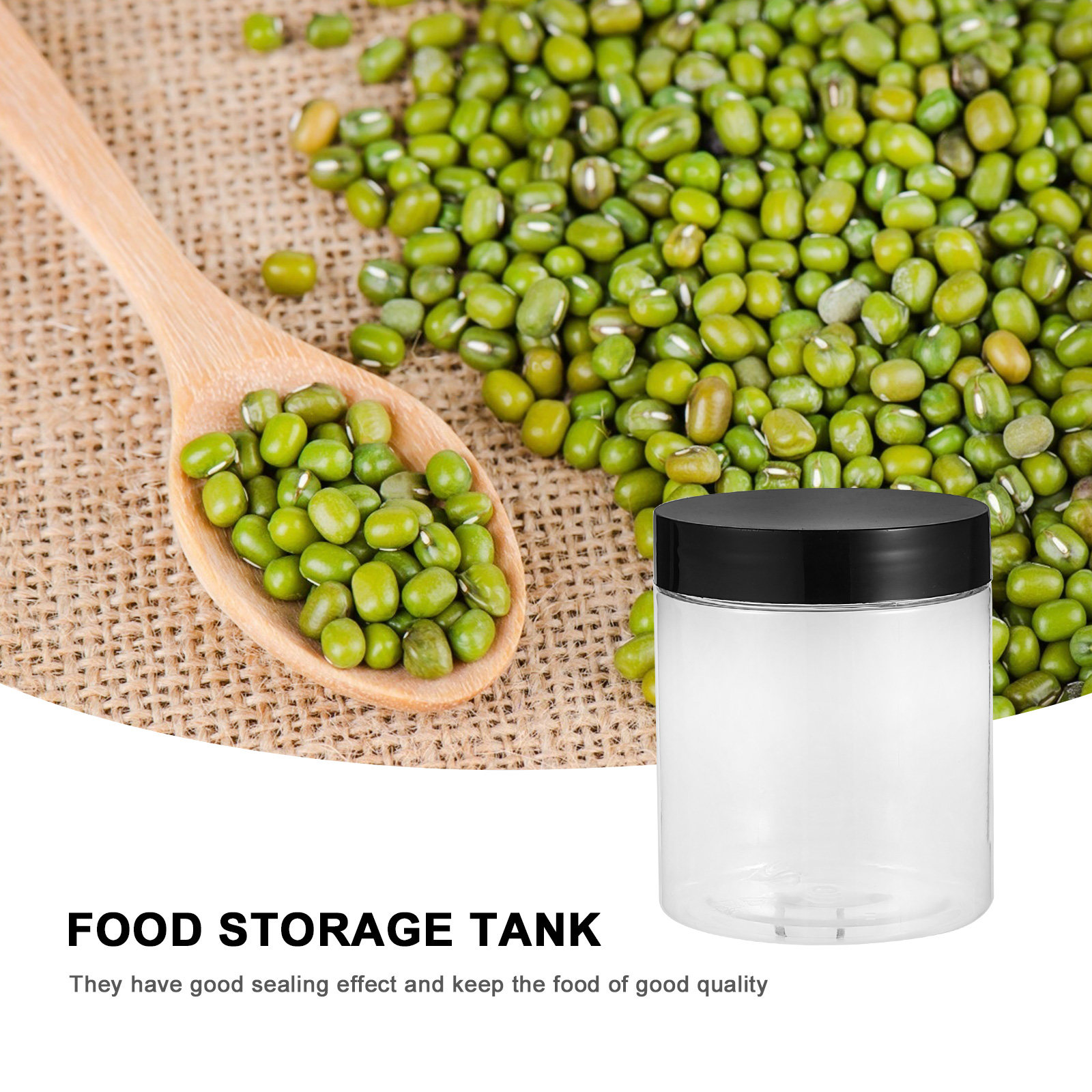 12Pcs Clear Plastic Storage Ja – обзор и цена Food Storage Jars & Containers