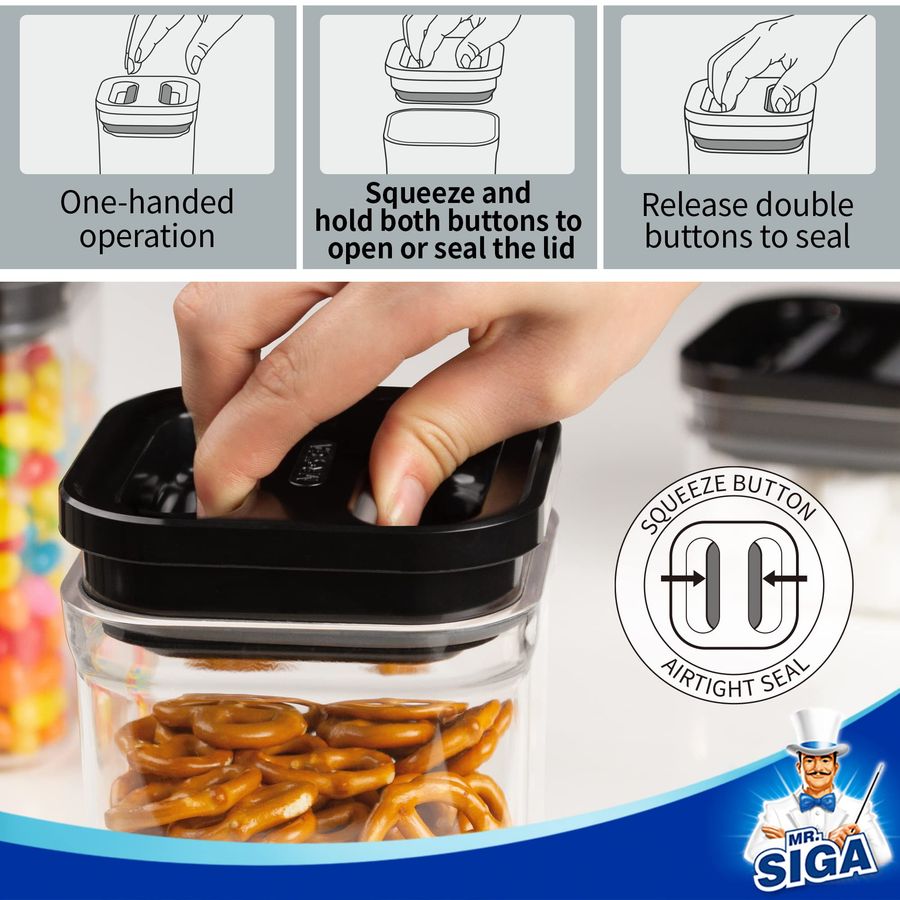 4 Pack Airtight Food Storage C – обзор и цена Food Storage No Pantry