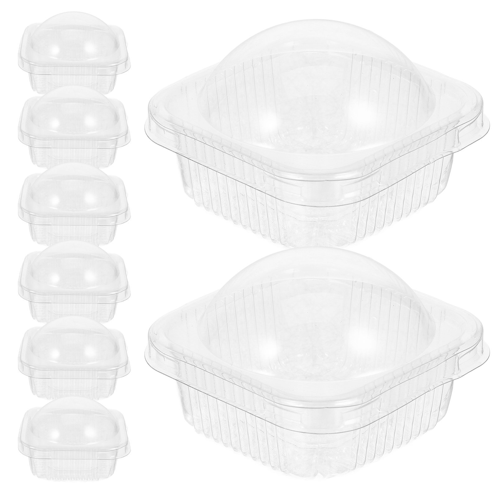 50Pcs Cake Packaging Clear Pla – обзор и цена Food Storage Containers Plastic Box