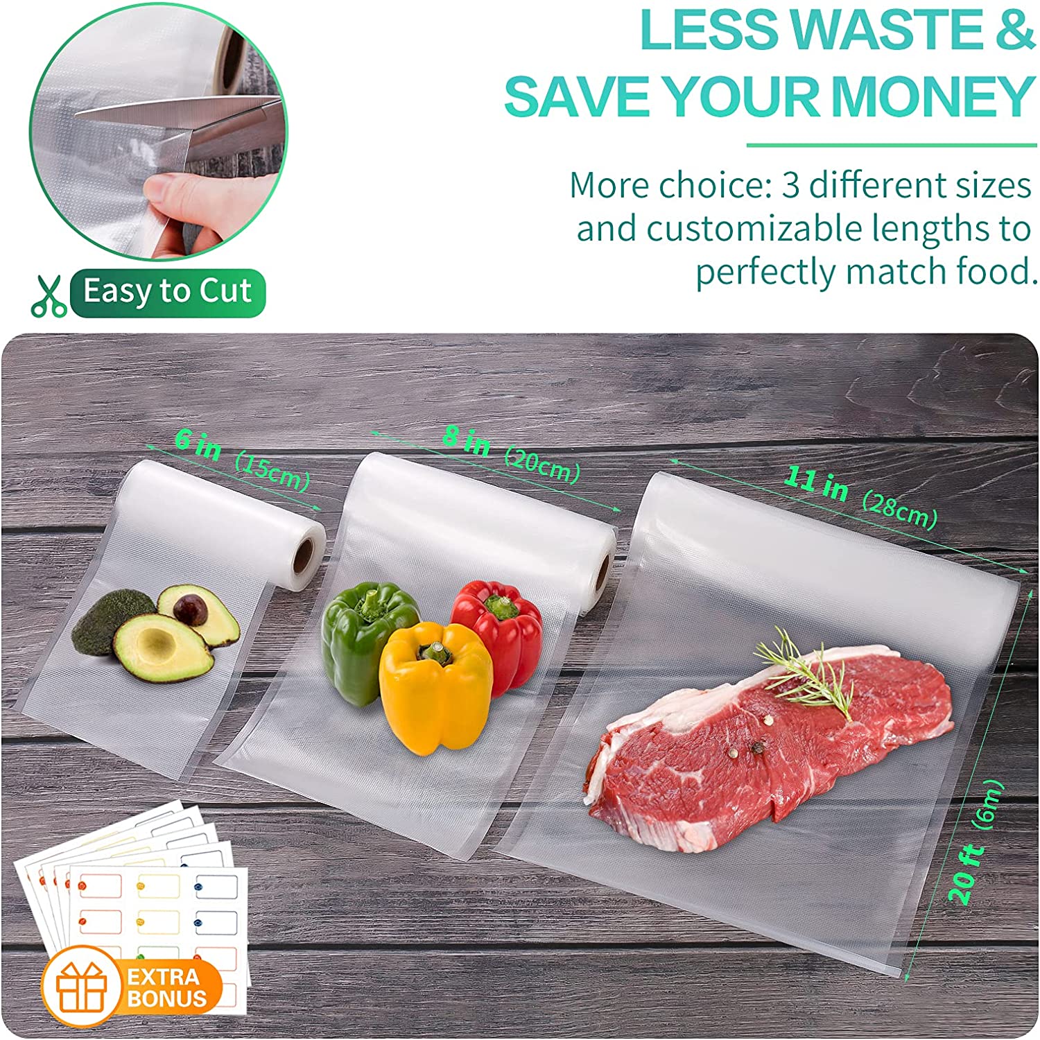 Kitchen Bags For Vacuum Food V – обзор и цена Food Storage Bag Organizer