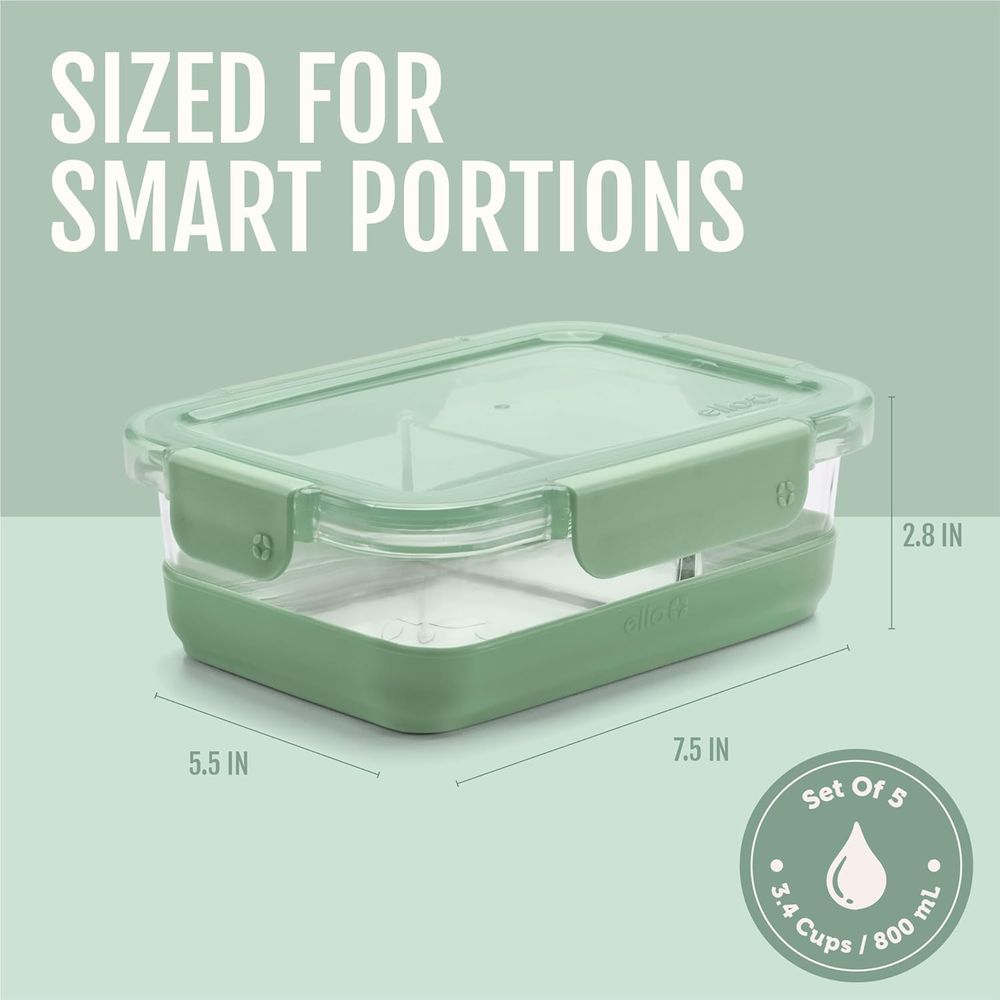 Refresh 3.4 Cup Divided Meal P – обзор и цена Food Storage Prep Containers