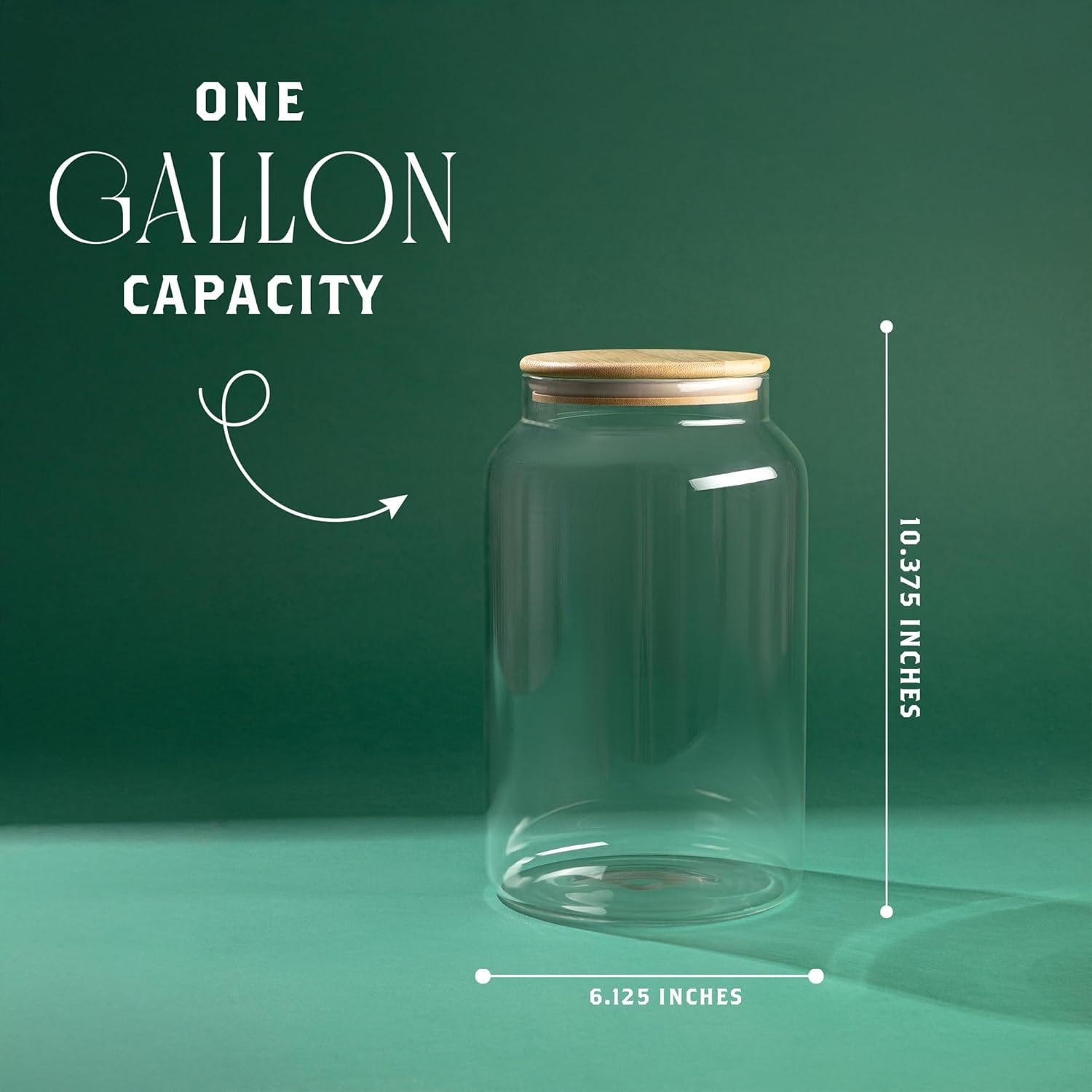 1 Gallon Glass Large Jar with  – обзор и цена Food Storage Jars & Containers