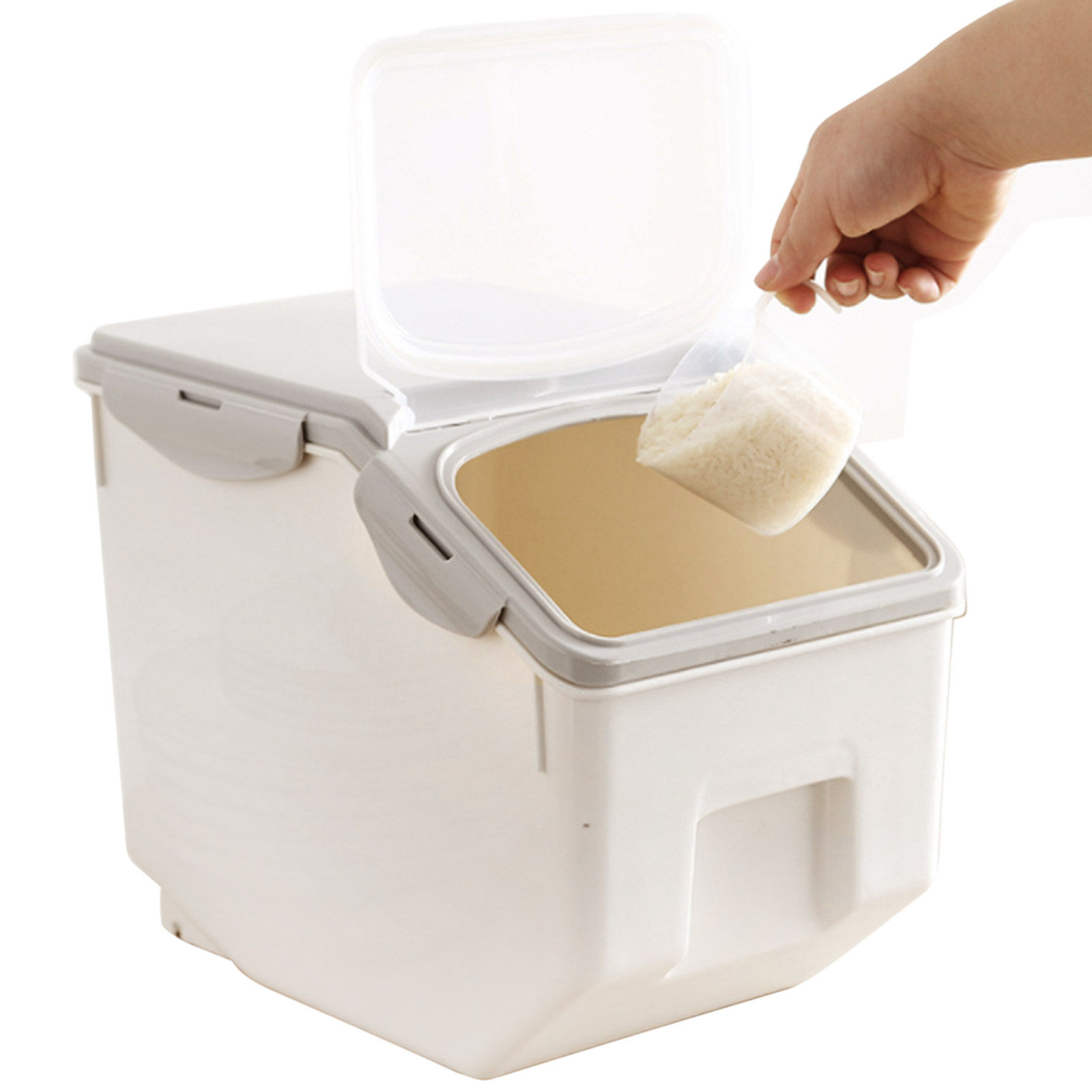 Beige Large Pet Food Storage C – обзор и цена Food Storage No Pantry