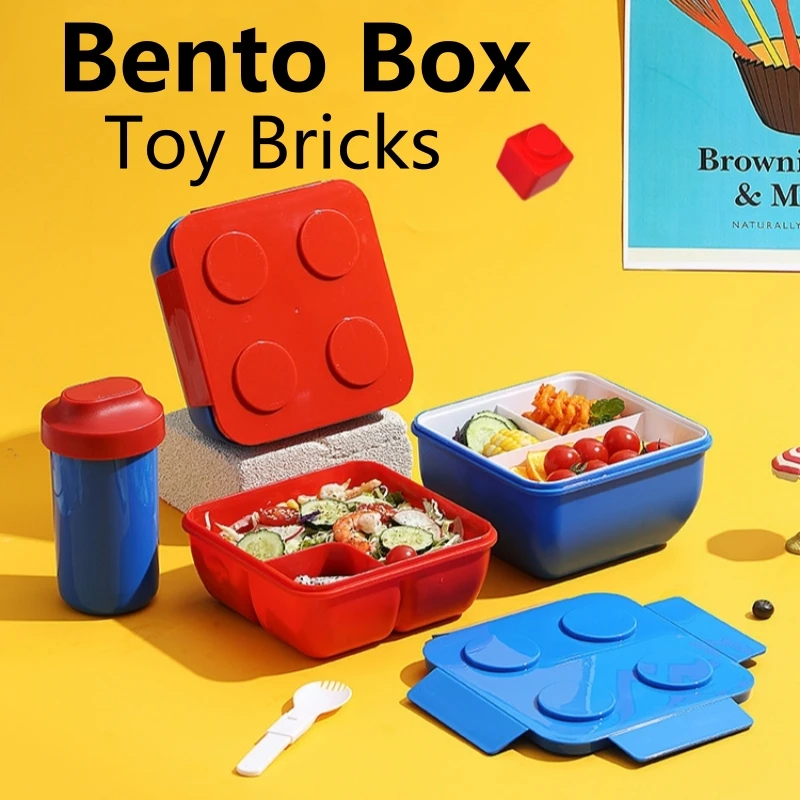 Lunch Box DIY Building Block P – обзор и цена Food Storage Building