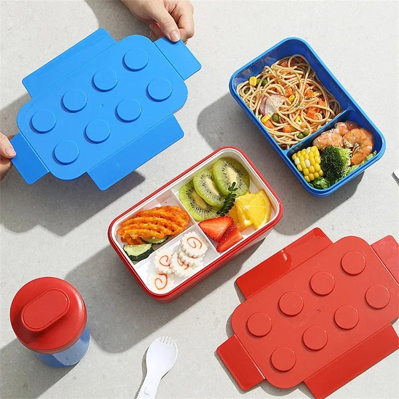 Lunch Box DIY Building Block P – обзор и цена Food Storage Building