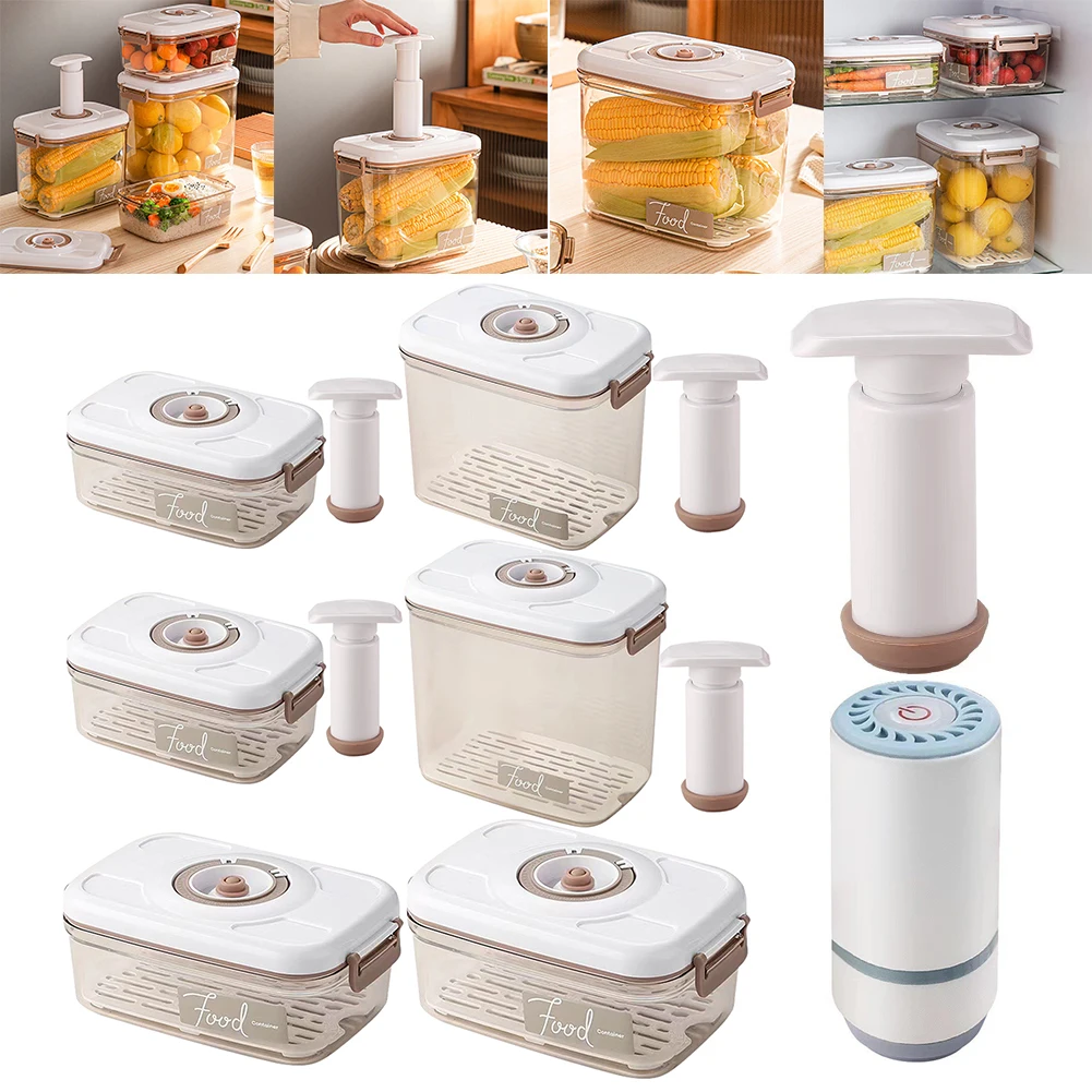 Vacuum Food Storage Box Vacuum – обзор и цена Food Storage Containers Plastic Box