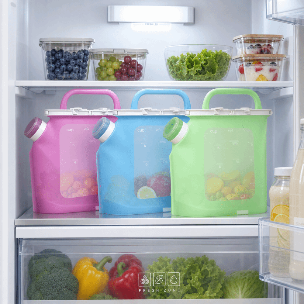 1500ml Fresh-keeping Bag Food- – обзор и цена Food Storage In Cooler