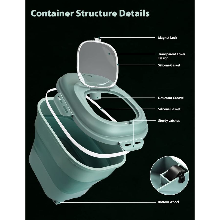 Rice Storage Containers, 20 to – обзор и цена Food Storage No Pantry