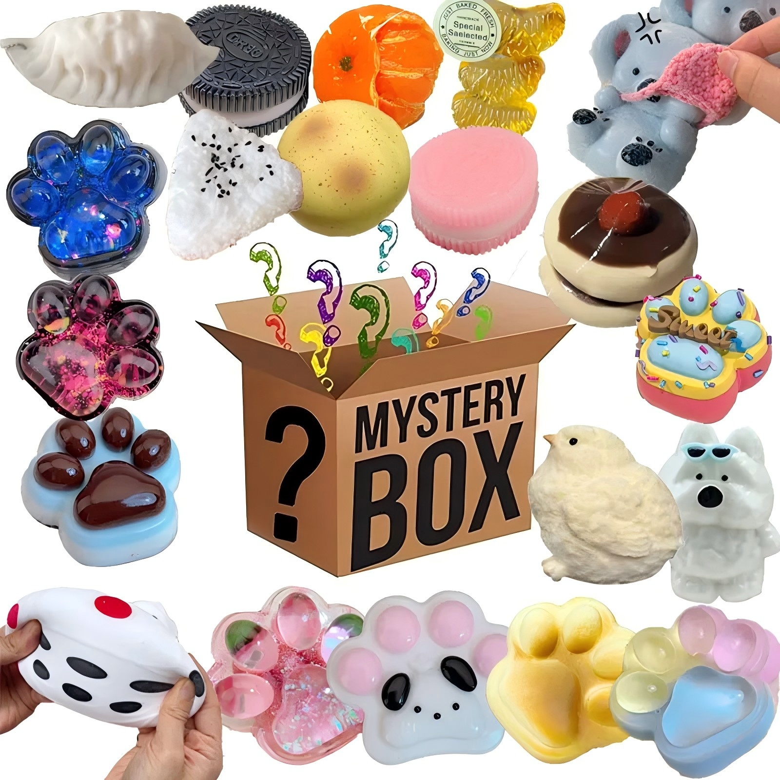 Mystery Fidget Toy Blind Box , – обзор и цена Food Storage Bag Organizer