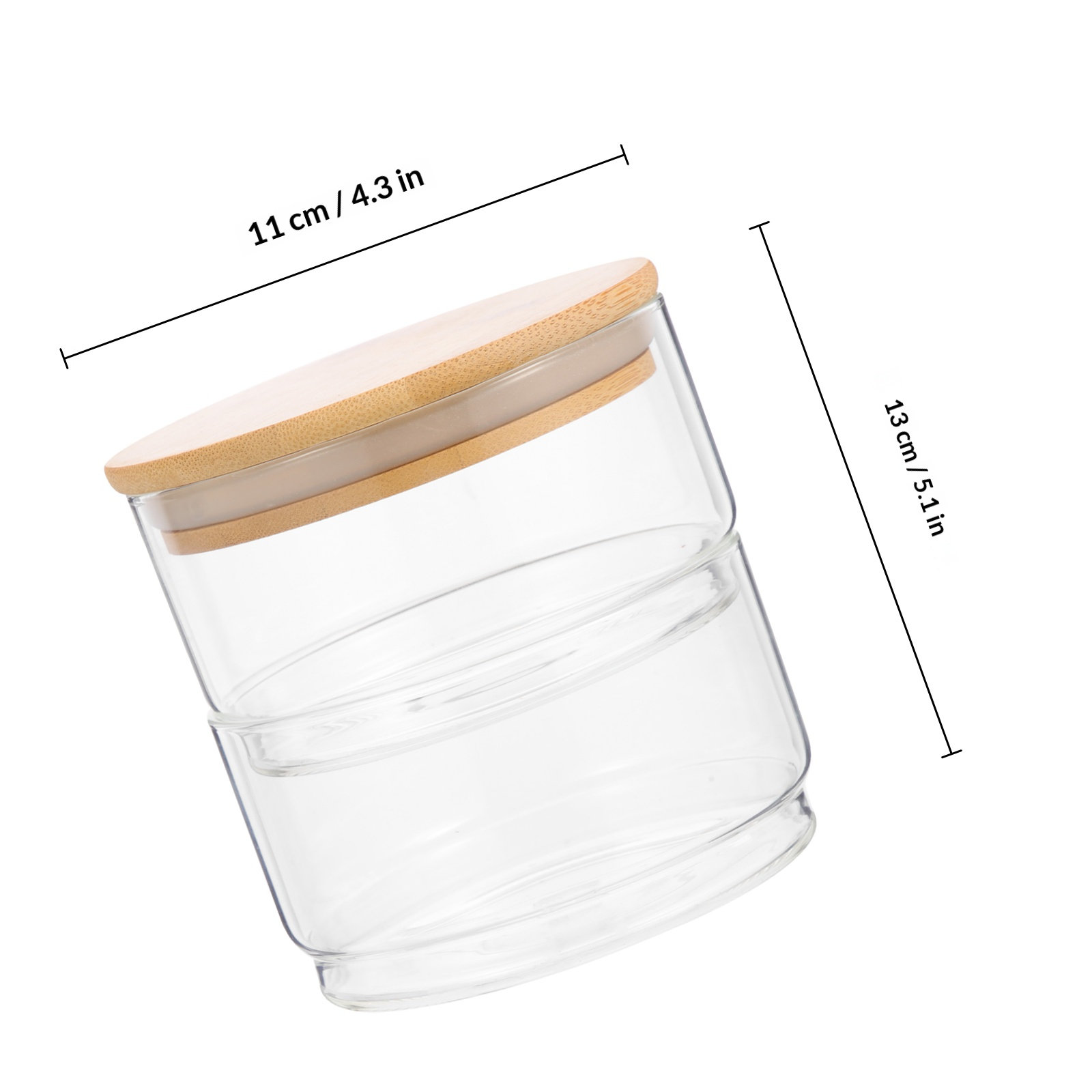 1Set Clear Heavy-Duty Glass Se – обзор и цена Food Storage Jars & Containers