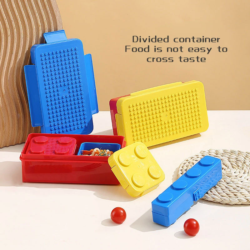 Building Block Lunch Box Color – обзор и цена Food Storage Building