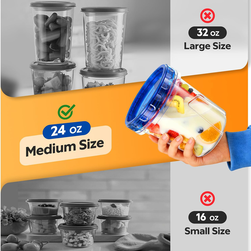 Freezer Storage Containers Air – обзор и цена Food Storage Prep Containers