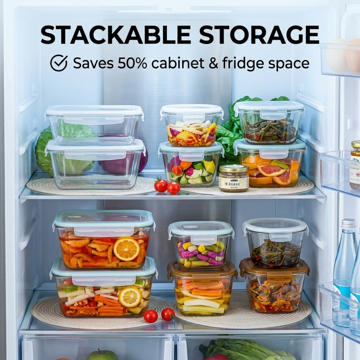 Large Capacity Borosilicate Gl – обзор и цена Food Storage Prep Containers