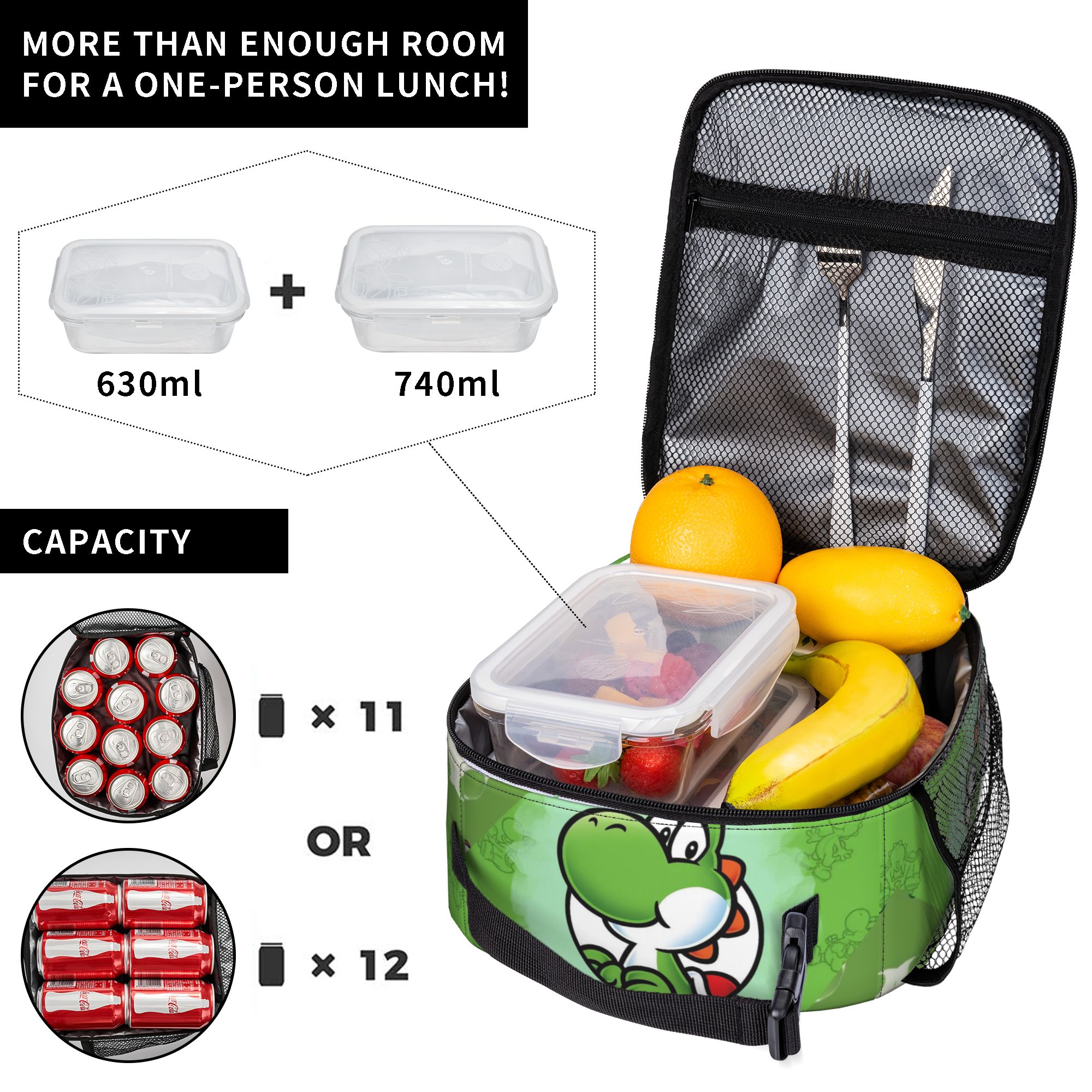 Y-yoshis Cartoon Insulated Lun – обзор и цена Food Storage In Cooler