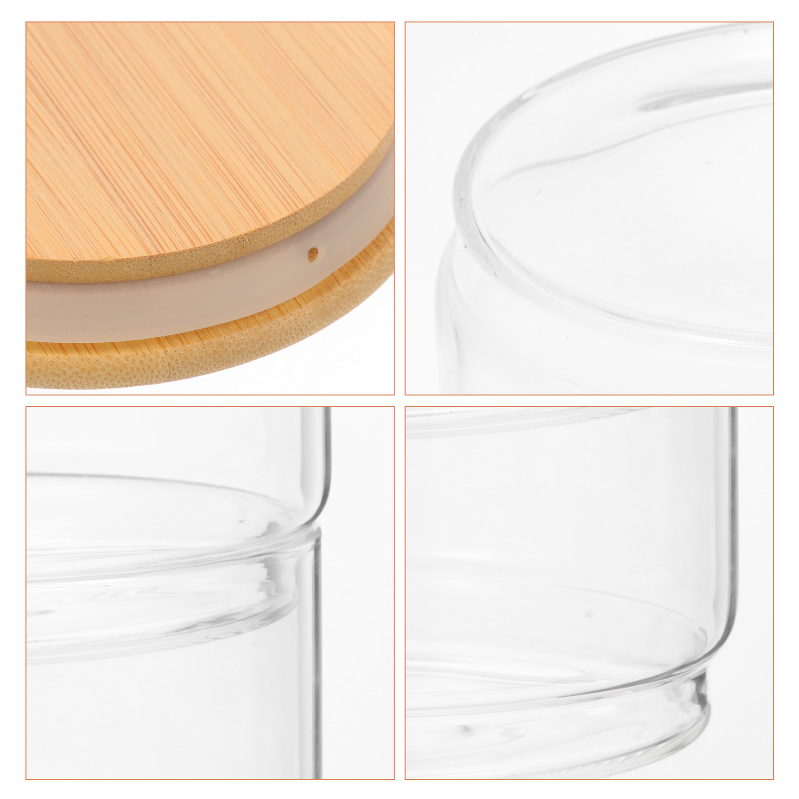 1Set Clear Glass Sealing Jars  – обзор и цена Food Storage Jars & Containers