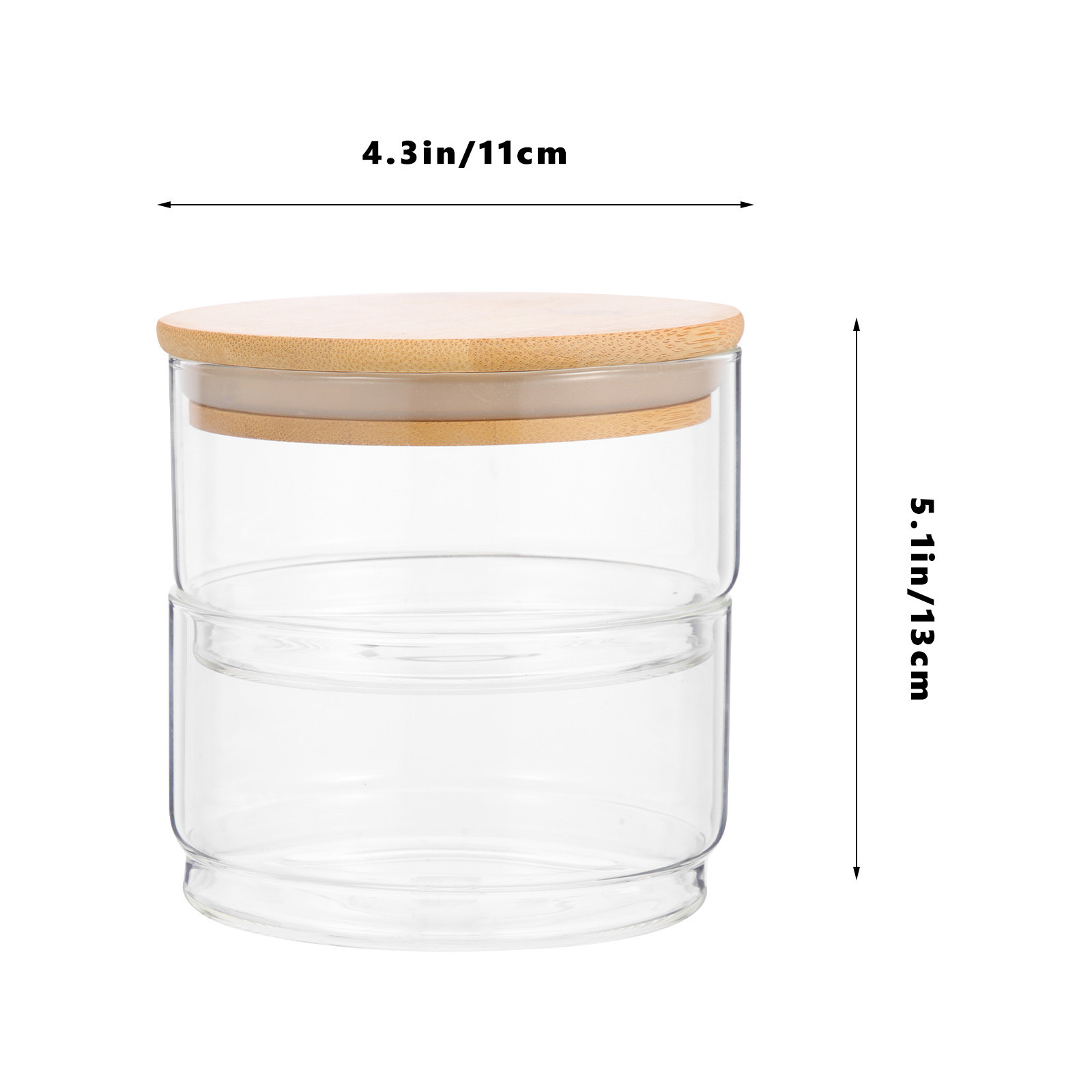1Set Clear Glass Sealing Jars  – обзор и цена Food Storage Jars & Containers
