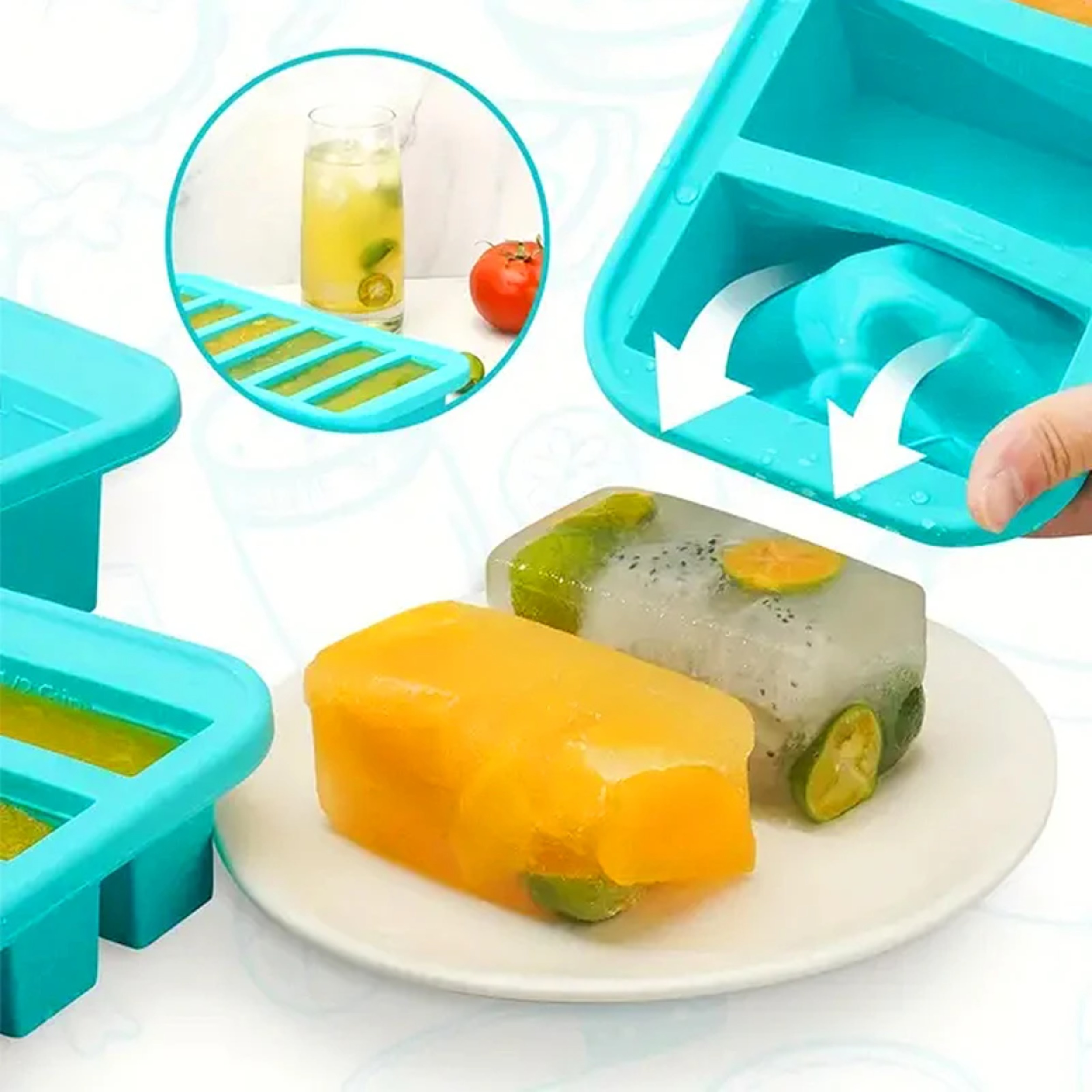 1PC 2/4/6Grid Silicone Freezer – обзор и цена Food Storage In Cooler
