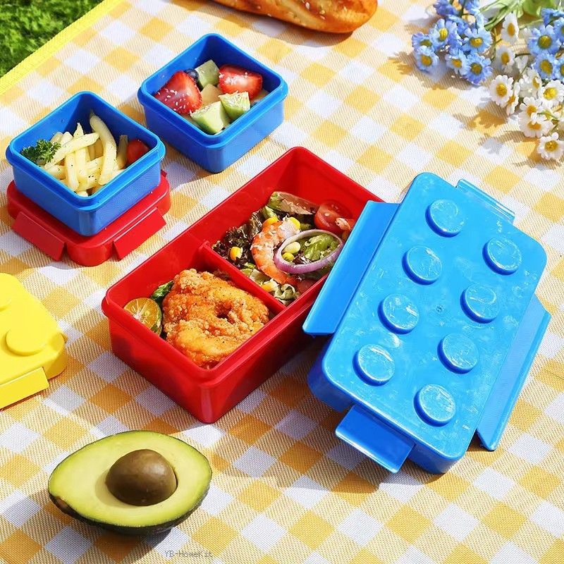 DIY Building Block Lunch Box M – обзор и цена Food Storage Building