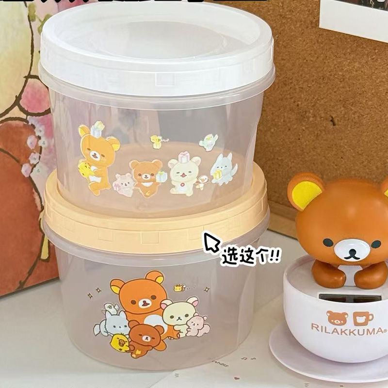 Japanese Style Rilakkuma Seal  – обзор и цена Food Storage Containers Plastic Box