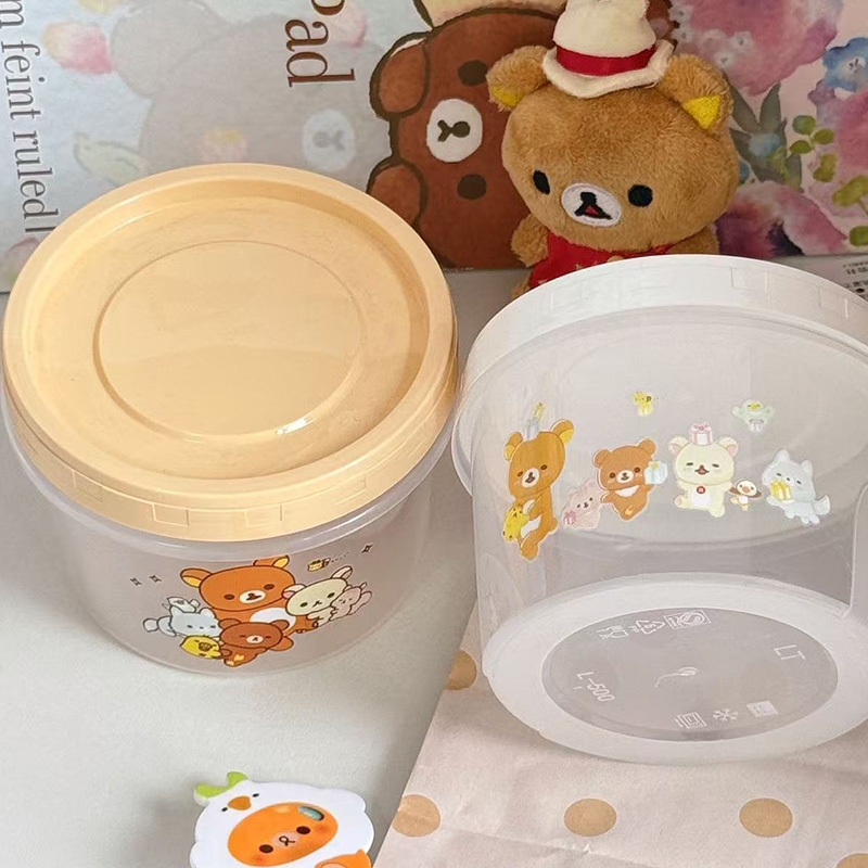 Japanese Style Rilakkuma Seal  – обзор и цена Food Storage Containers Plastic Box