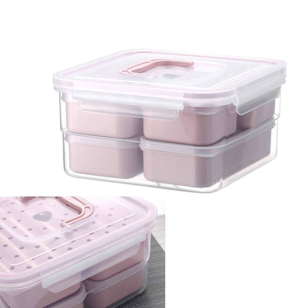 6Pcs Food Storage Containers B – обзор и цена Food Storage Containers Plastic Box