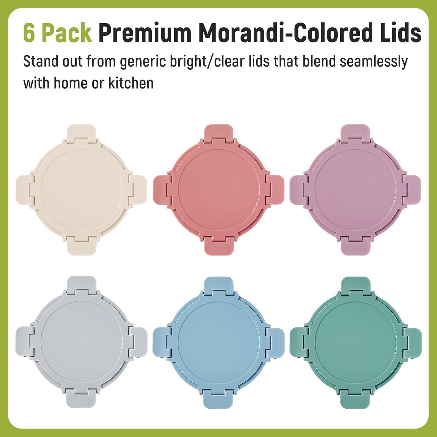 [UPGRADED LID] 6 Sets 3 Cup/24 – обзор и цена Food Storage Jars & Containers