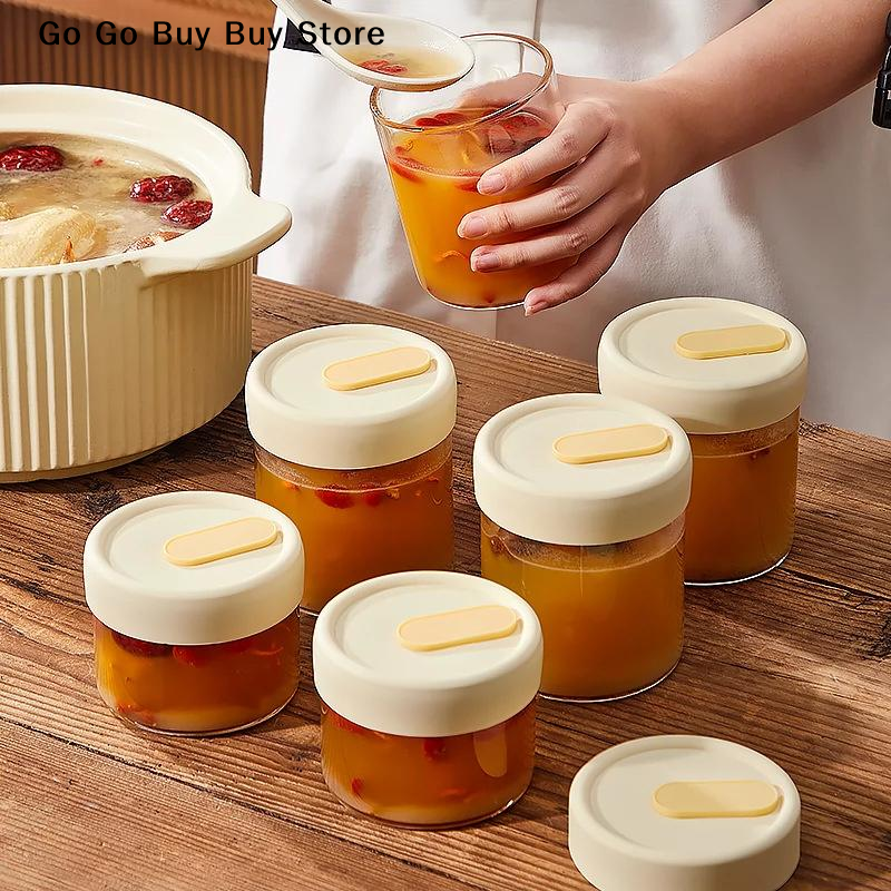 【ST】1Pc 240/400ML Glass Food S – обзор и цена Food Storage Jars & Containers