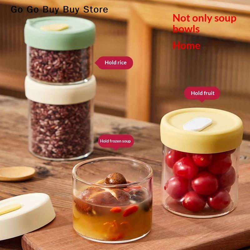 【ST】1Pc 240/400ML Glass Food S – обзор и цена Food Storage Jars & Containers