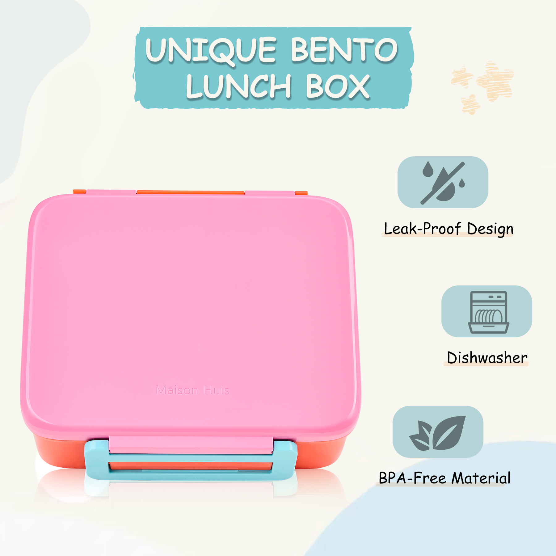 Bento Lunch Box for Kids with  – обзор и цена Food Storage For Baby